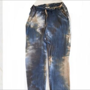 tie die sweatpants